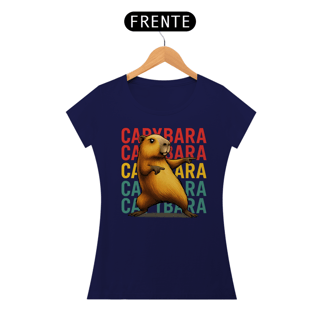 Nome do produto Babylook Fem. Capybara Dance 