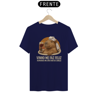Nome do produto Cam unissex Capivara & Vinho