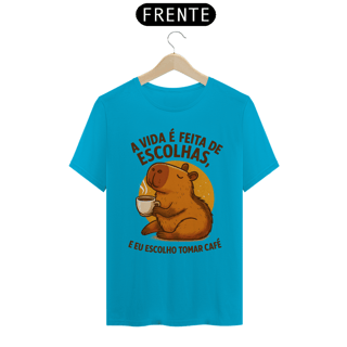 Nome do produto Cam Unissex Capivara Café