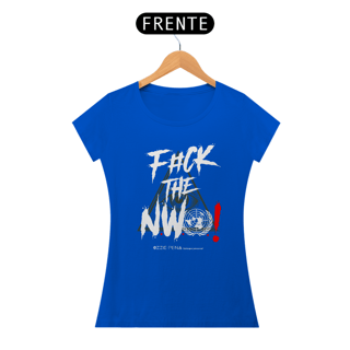 Nome do produto Babylook Fem. - F#ck the New World Order - Ozzie Pena