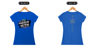Nome do produto Babylook Fem. - Projeção Astral - Meire J Costa