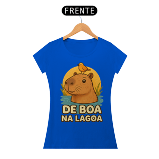 Nome do produto Babylook Capivara de bola na lagoa