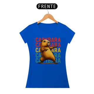 Nome do produto Babylook Fem. Capybara Dance 