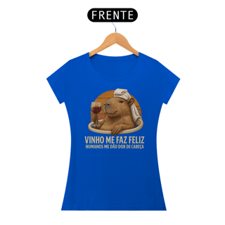 Nome do produto Babylook Fem Capivara & Vinho