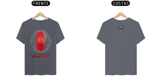 Nome do produto Inteligência é o melhor Remédio - Ozzie Pena - Camiseta Unissex