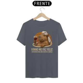 Nome do produto Cam unissex Capivara & Vinho