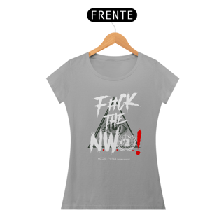 Nome do produto Babylook Fem. - F#ck the New World Order - Ozzie Pena