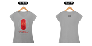 Nome do produto Babylook Fem. - Inteligência - Ozzie Pena