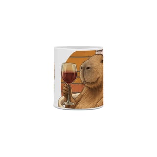 Nome do produto Caneca Capivara & Vinho