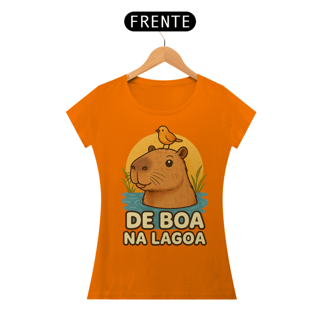 Nome do produto Babylook Capivara de bola na lagoa