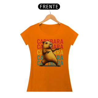 Nome do produto Babylook Fem. Capybara Dance 