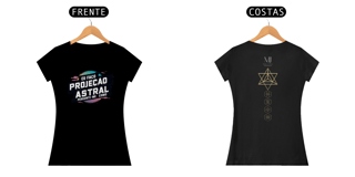 Nome do produto Babylook Fem. - Projeção Astral - Meire J Costa