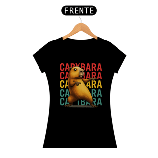 Nome do produto Babylook Fem. Capybara Dance 