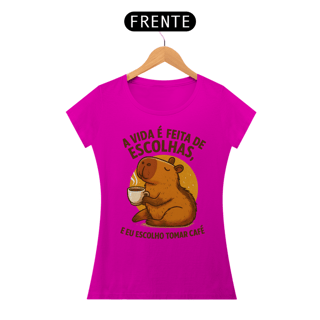 Nome do produto Babylook Fem Capivara Café