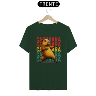 Nome do produto Cam. Unissex - Capybara Dance 