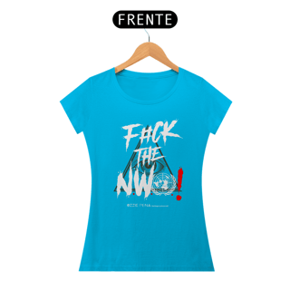 Nome do produto Babylook Fem. - F#ck the New World Order - Ozzie Pena