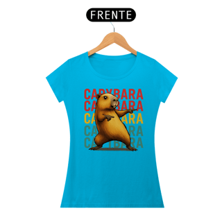 Nome do produto Babylook Fem. Capybara Dance 