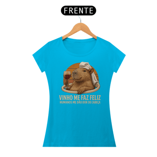 Nome do produto Babylook Fem Capivara & Vinho