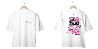 Nome do produto Camiseta Oversized Não Temas