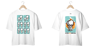 Nome do produto Camiseta Oversized Chama