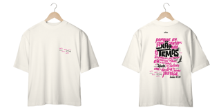 Nome do produto Camiseta Oversized Não Temas