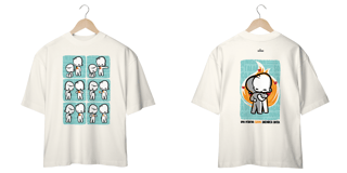 Nome do produto Camiseta Oversized Chama