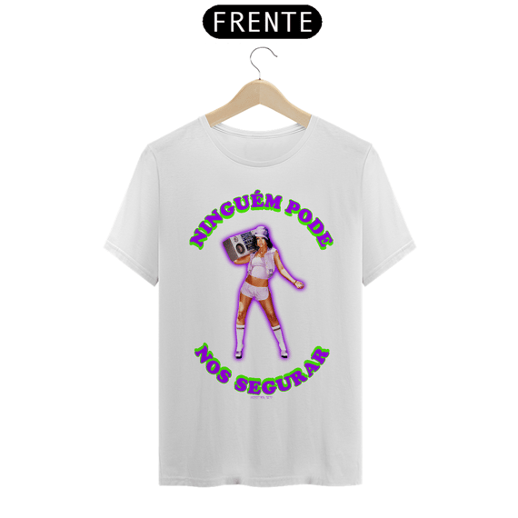 camiseta xtina - ninguém pode nos segurar (do P ao GG)