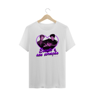 Nome do produto camiseta escute o seu coração (plus size)