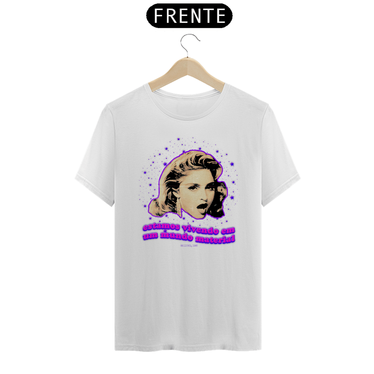 Nome do produto: madonna — material girl (do P ao GG)