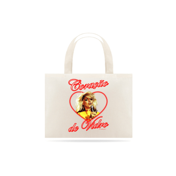 ecobag coração de vidro