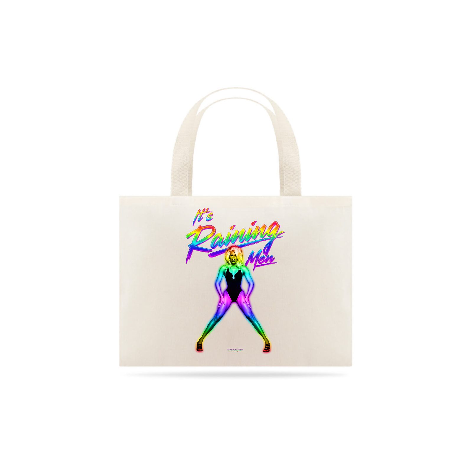 Nome do produto: ecobag // rupaul — it\'s raining men