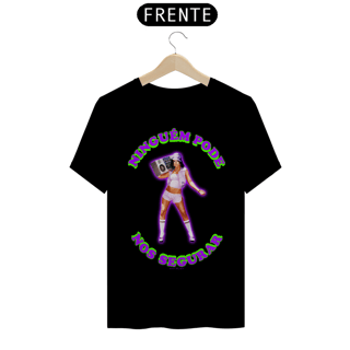 Nome do produto camiseta xtina - ninguém pode nos segurar (do P ao GG)