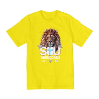Nome do produto CAMISA QUALITY INFANTIL 2 A 8 | SOU ABENÇOADA