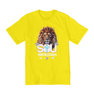 Nome do produto CAMISA QUALITY INFANTIL 10 A 14 | SOU ABENÇOADA