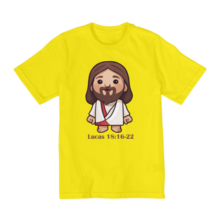Nome do produto CAMISA QUALITY INFANTIL 10 A 14 | LUCAS 18:16-22