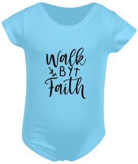 Nome do produto BODY INFANTIL | WALK BY FAITH