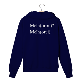 Nome do produto MOLETOM COM ZÍPER | MELH(OROU)? MELH(OREI).