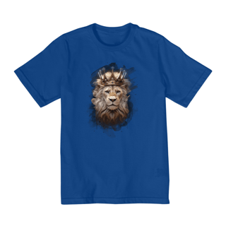 Nome do produto CAMISA QUALITY INFANTIL 10 A 14 | LEÃO COROA DOURADA