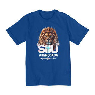 Nome do produto CAMISA QUALITY INFANTIL 2 A 8 | SOU ABENÇOADA