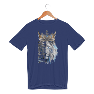 Nome do produto CAMISETA SPORT DRY UV | YESHUA COROA AZUL
