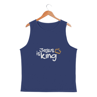 Nome do produto REGATA MASCULINA SPORT DRY UV | JESUS IS KING