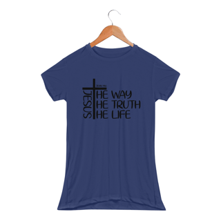 Nome do produto BABY LONG SPORT DRY UV | JESUS THE WAY + THE THUTH + THE LIFE