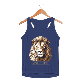 Nome do produto REGATA FEMININA SPORT DRY UV |  LEÃO DA TRIBO DE JUDÁ
