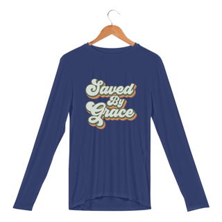 Nome do produto CAMISETA MANGA LONGA SPORT DRY UV|  SAVED BY GRACE
