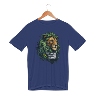 Nome do produto CAMISETA SPORT DRY UV | DEUS E O SENHOR