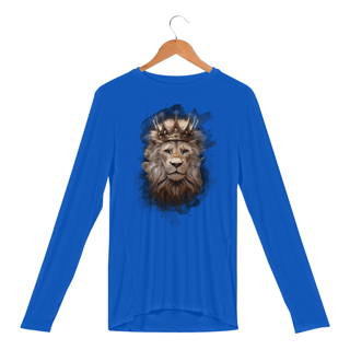Nome do produto CAMISA MANGA LONGA SPORT DRY UV | LEÃO COROA DOURADA