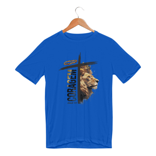 Nome do produto CAMISETA SPORT DRY UV | CORAGEM - JOSUÉ 1:9