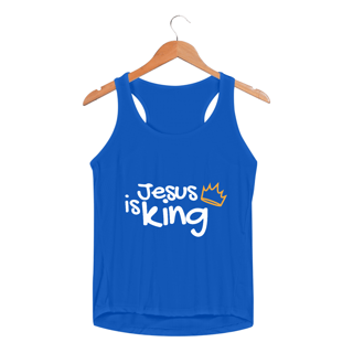 Nome do produto REGATA FEMININA SPORT DRY UV | JESUS IS KING