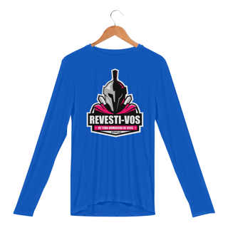 Nome do produto CAMISETA MANGA LONGA SPORT DRY UV | EFÉSIOS 6:11
