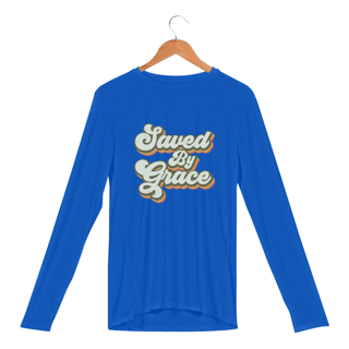 Nome do produto CAMISETA MANGA LONGA SPORT DRY UV|  SAVED BY GRACE